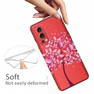 Coque OnePlus Nord 2 5G arbre à papillons