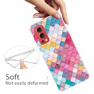 Coque OnePlus Nord 2 5G Colorful Squares