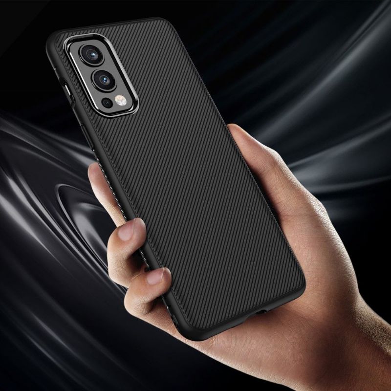 Coque OnePlus Nord 2 5G Effet Strié en Silicone