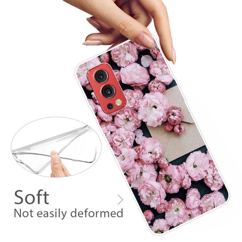 Coque OnePlus Nord 2 5G Fleur ROSE