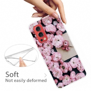 Coque OnePlus Nord 2 5G Fleur ROSE