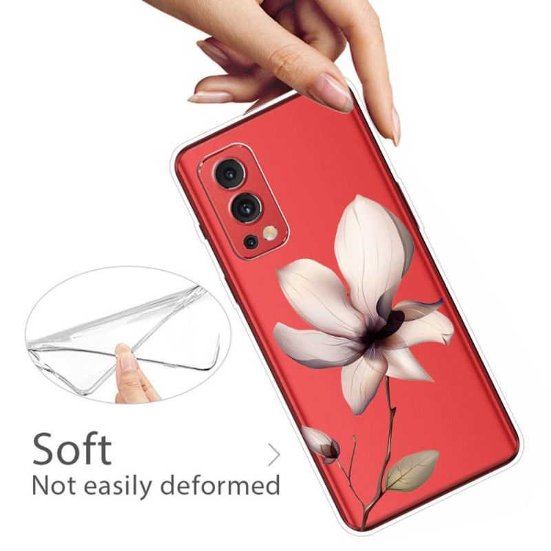 Coque OnePlus Nord 2 5G fleur sauvage