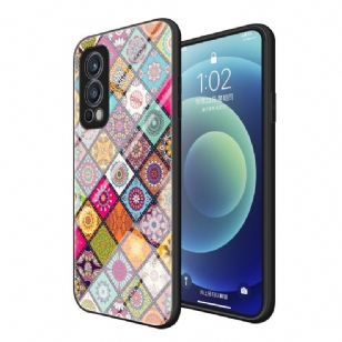 Coque OnePlus Nord 2 5G Kaleidoscope Mandala avec support