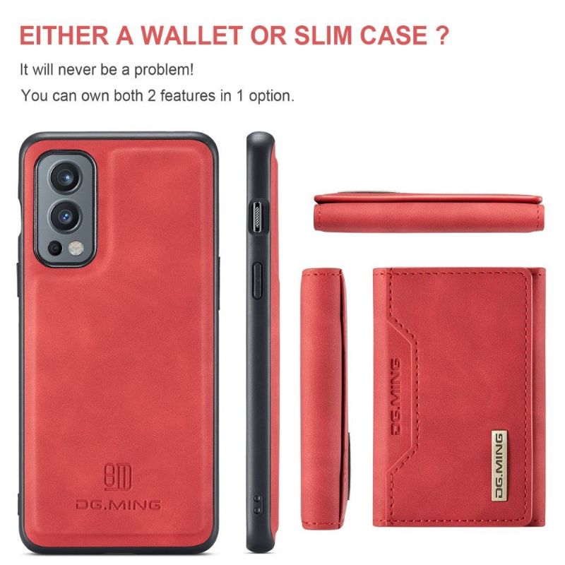 Coque OnePlus Nord 2 5G Porte-cartes Détachable M2 Series