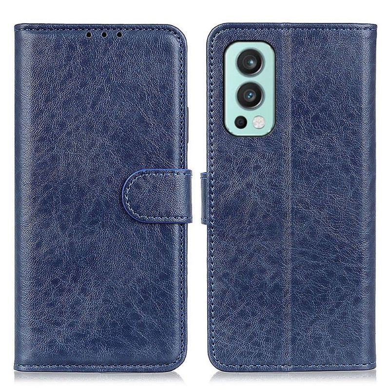 Housse OnePlus Nord 2 5G HIND Protect effet cuir