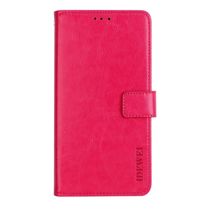 Housse OnePlus Nord 2 5G IDEWEI Folio Effet Cuir