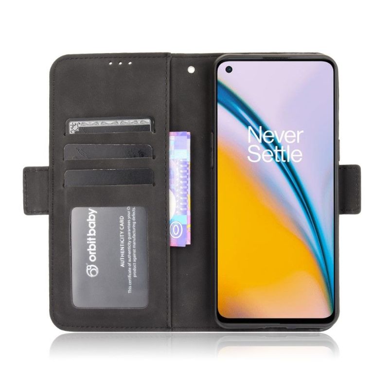 Housse OnePlus Nord 2 5G Premium avec Porte Cartes