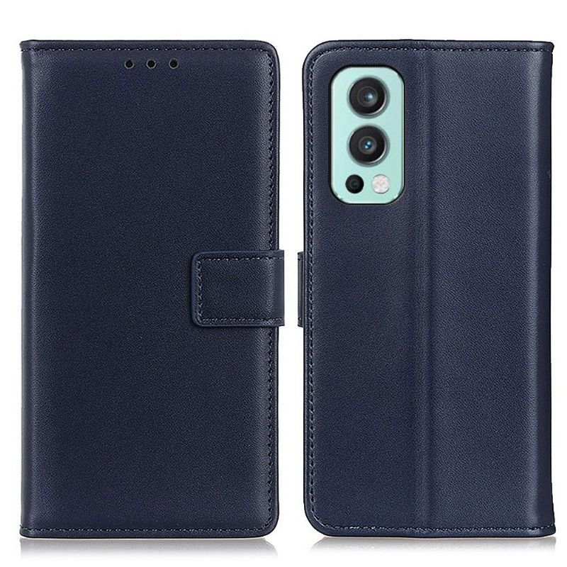 Housse OnePlus Nord 2 5G simili cuir basique