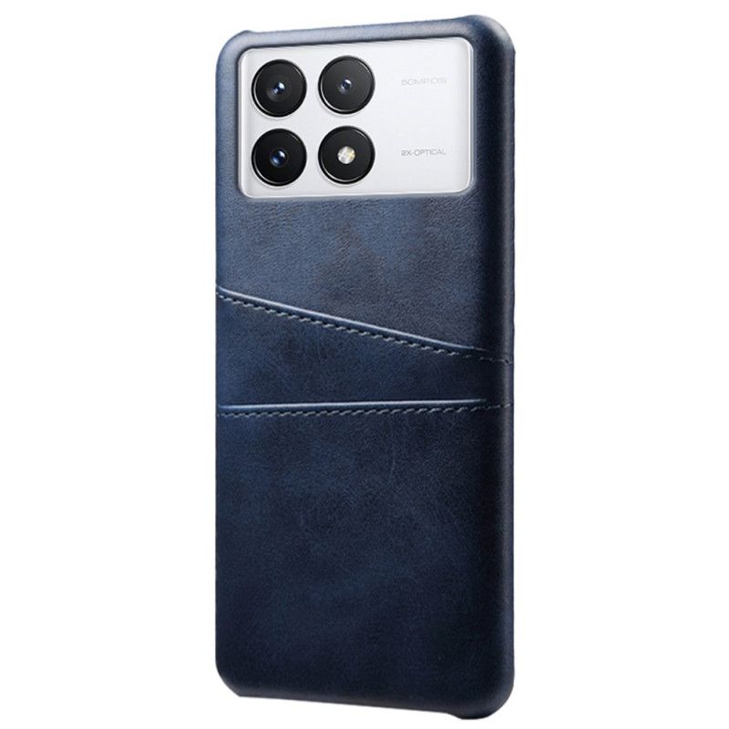 Coque Poco X6 Pro 5G Effet Cuir Porte-Cartes