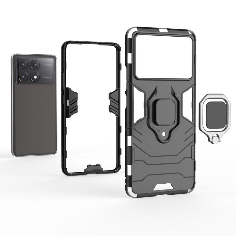 Coque Poco X6 Pro 5G Ring Résistante