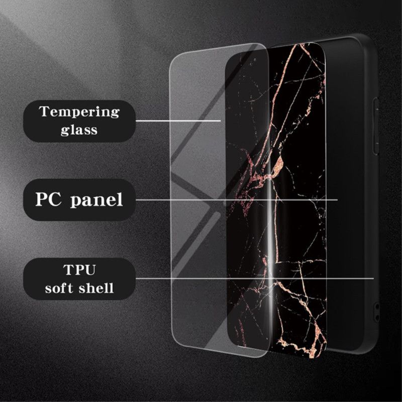 Coque Poco X6 Pro 5G Verre Trempé Marbre