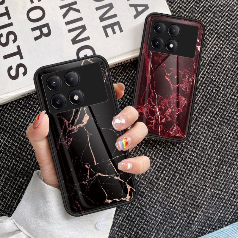 Coque Poco X6 Pro 5G Verre Trempé Marbre