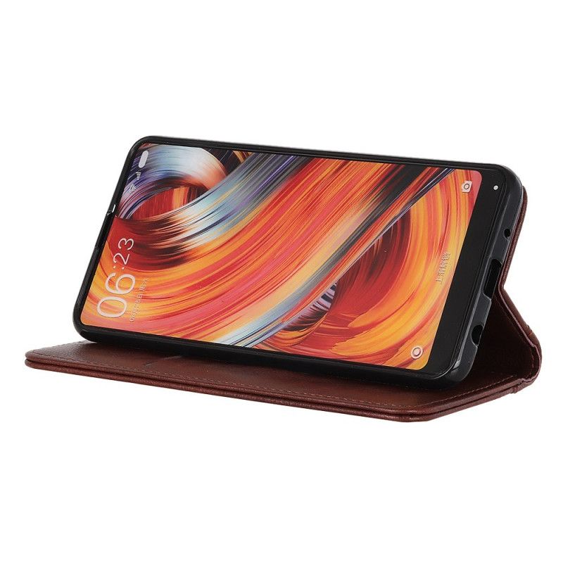 Flip Cover Poco X6 Pro 5G Cuir Fendu