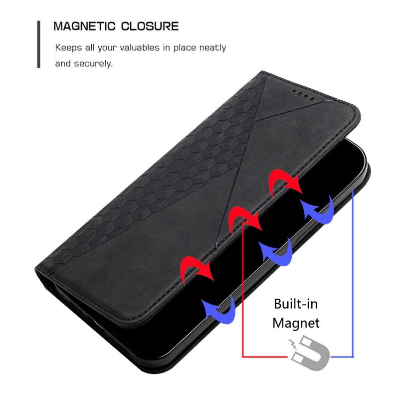 Flip Cover Poco X6 Pro 5G Losange 3D