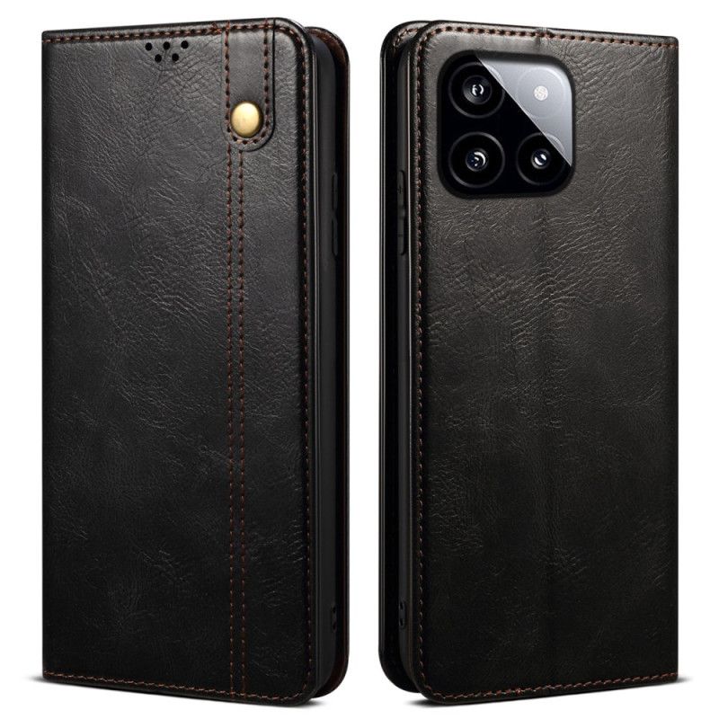 Flip Cover Poco X6 Pro 5G Simili Cuir Ciré