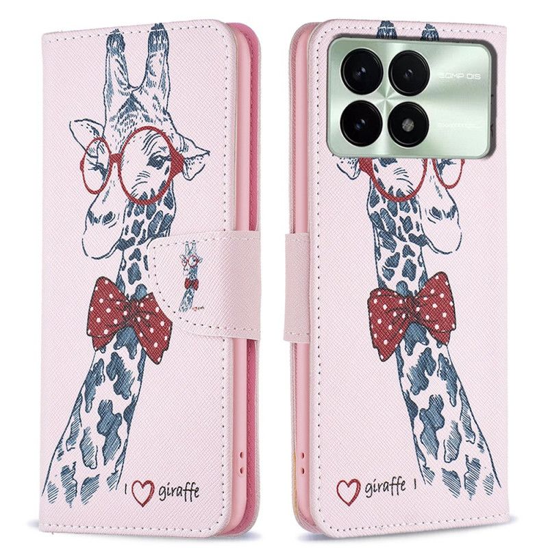 Housse Poco X6 Pro 5G Girafe Intello