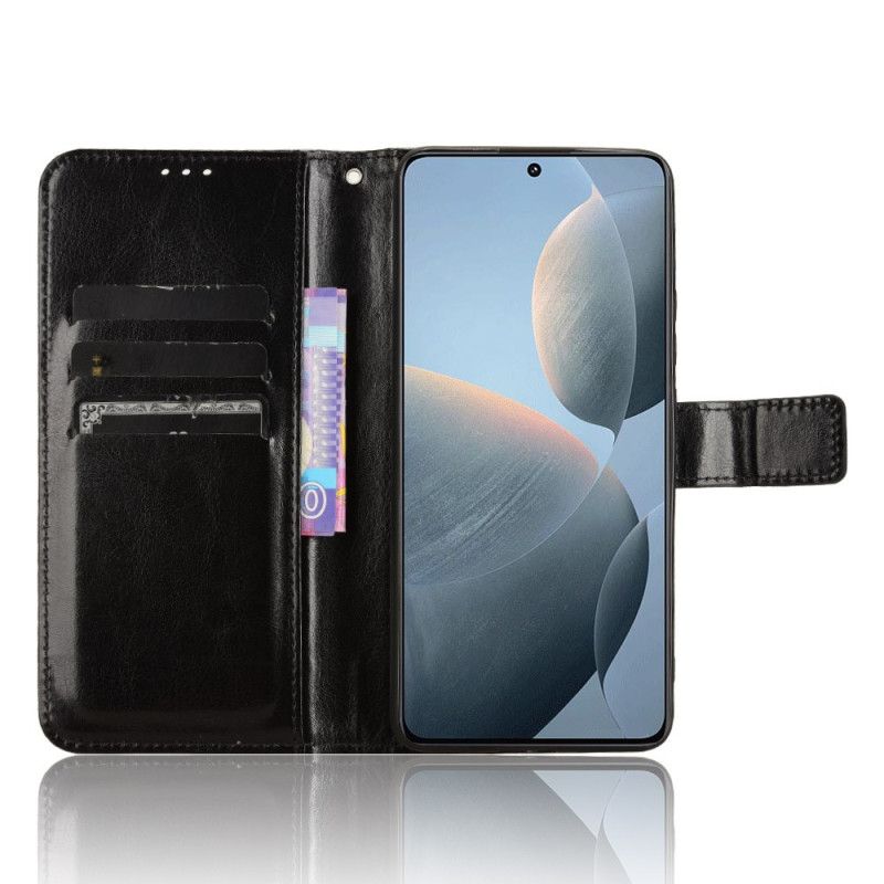 Housse Poco X6 Pro 5G Simili Cuir Flashy à Lanière