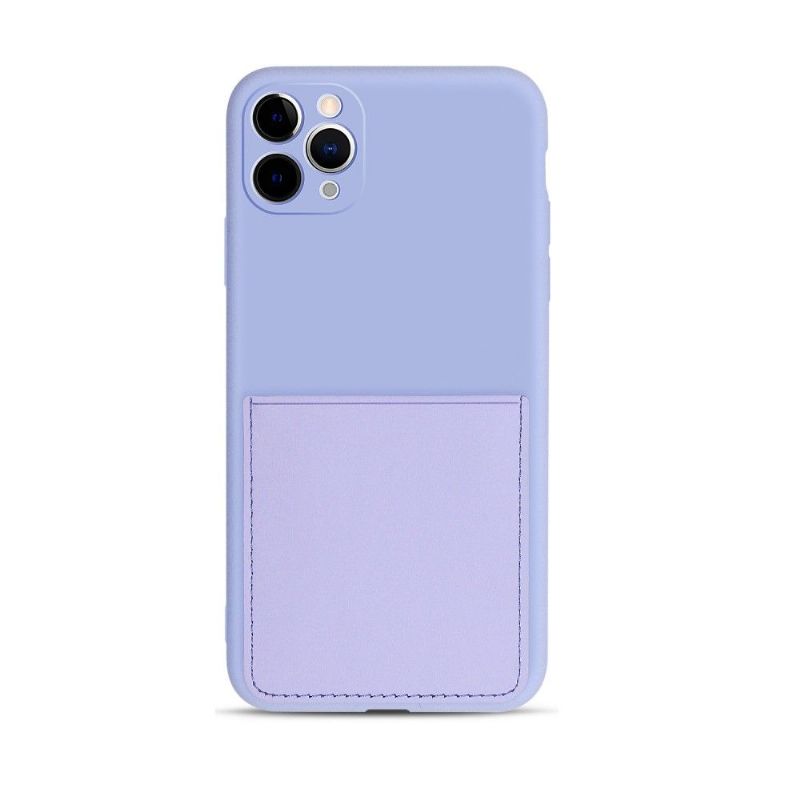 Coque iPhone 11 Pro Mia en silicone porte carte