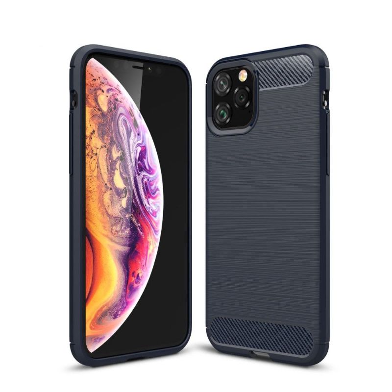 iPhone 11 Pro - Coque Brossée en Gel