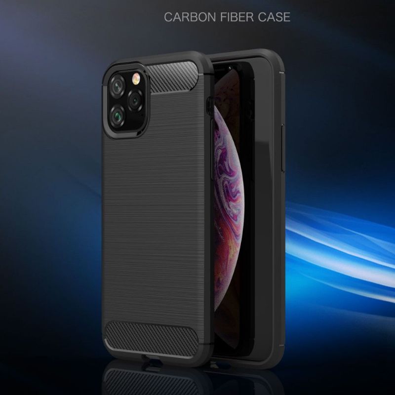 iPhone 11 Pro - Coque Brossée en Gel