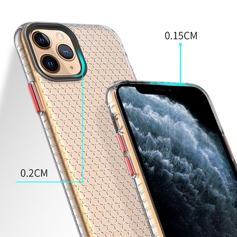 iPhone 11 Pro - Coque Honeycomb en Silicone