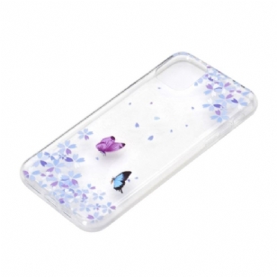 iPhone 11 Pro - Coque Papillons Florets