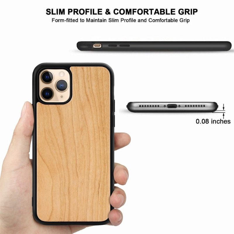 iPhone 11 Pro - Coque premium Bois