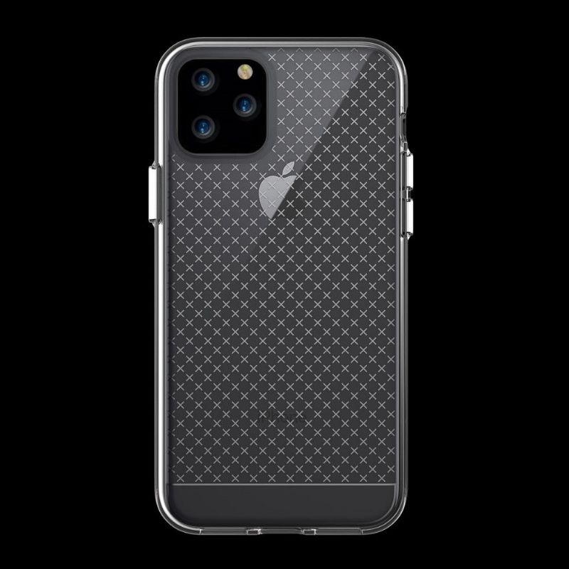 iPhone 11 Pro - Coque transparente multiples croix