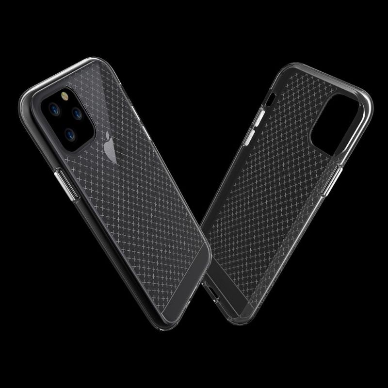 iPhone 11 Pro - Coque transparente multiples croix