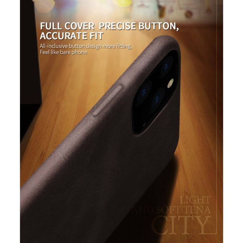 iPhone 11 Pro - Coque vintage serie imitation cuir