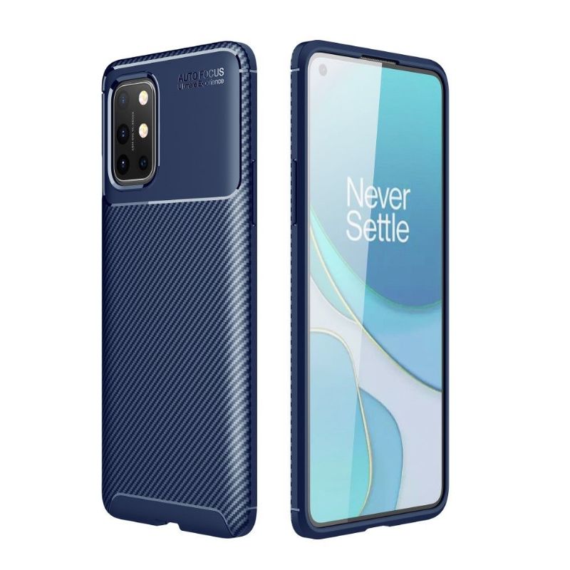 Coque OnePlus 8T effet fibre de carbone