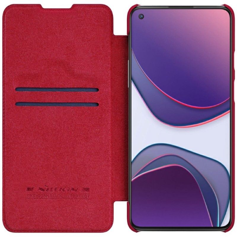 Housse OnePlus 8T Qin Series Effet Cuir