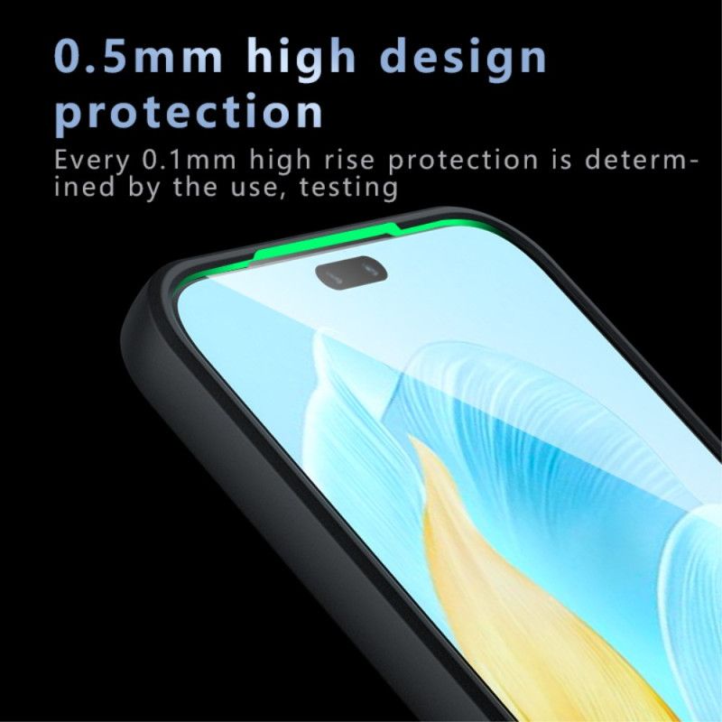 Coque Honor 200 Lite Transparente Noire