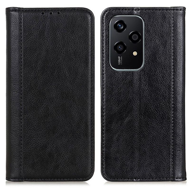 Flip Cover Honor 200 Lite Cuir Fendu