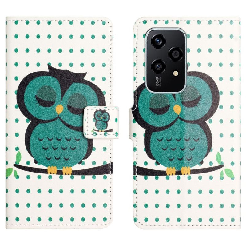 Housse Honor 200 Lite Hibou Endormi