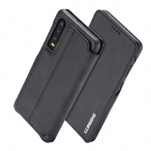 Huawei P30 - Coque avec rabat simili cuir