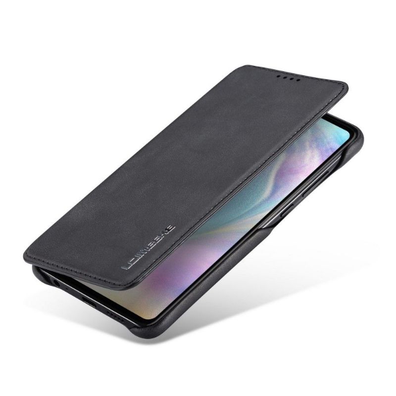 Huawei P30 - Coque avec rabat simili cuir