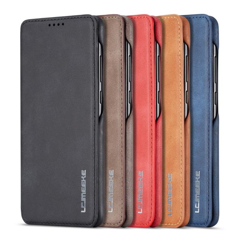 Huawei P30 - Coque avec rabat simili cuir