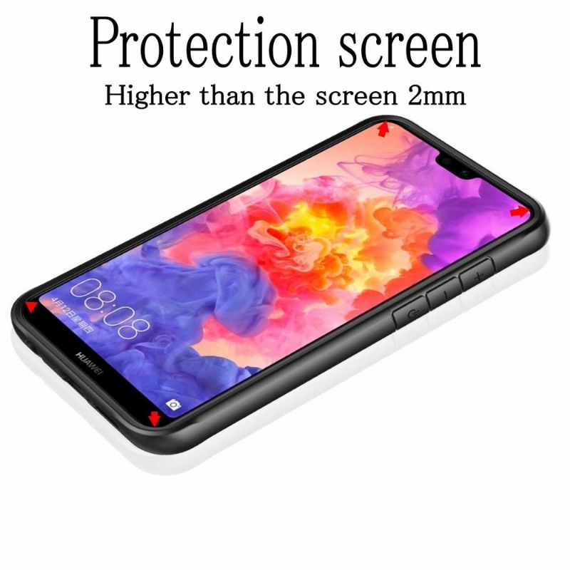 Huawei P30 - Coque hybride Crystal bumper