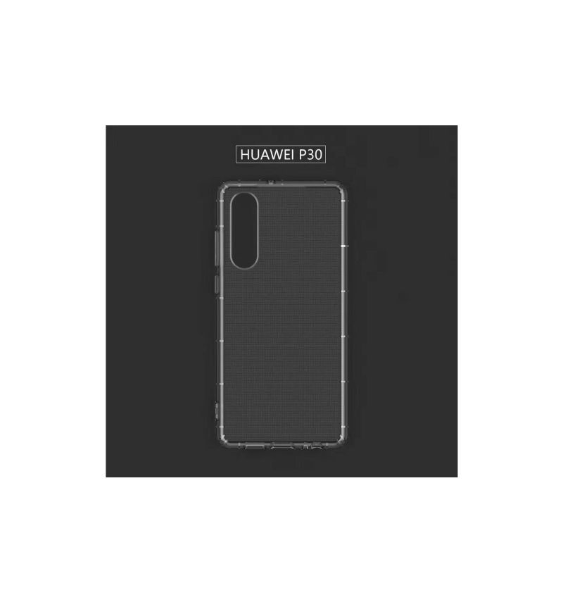 Huawei P30 - Coque transparente en gel silicone