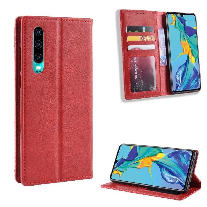 Huawei P30 - Étui style cuir Le Cirénius