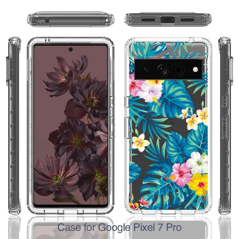 Coque Google Pixel 7 Pro Fleurs Fantaisie