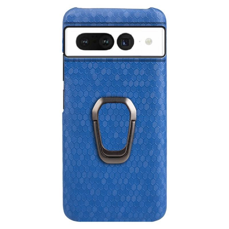 Coque Google Pixel 7 Pro Nid d'Abeille avec Anneau-Support