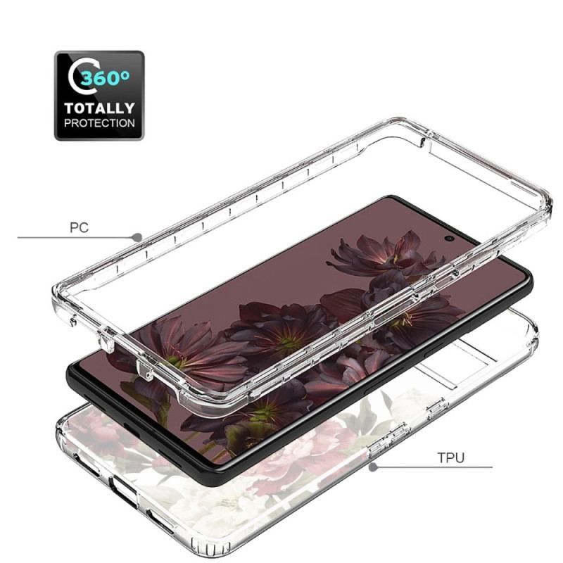 Coque Google Pixel 7 Pro Transparente Fleurs