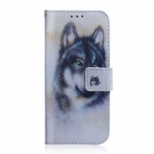 Housse Google Pixel 7 Pro Loup Aquarelle