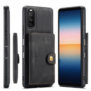 Coque Sony Xperia 10 III avec porte cartes magnétique