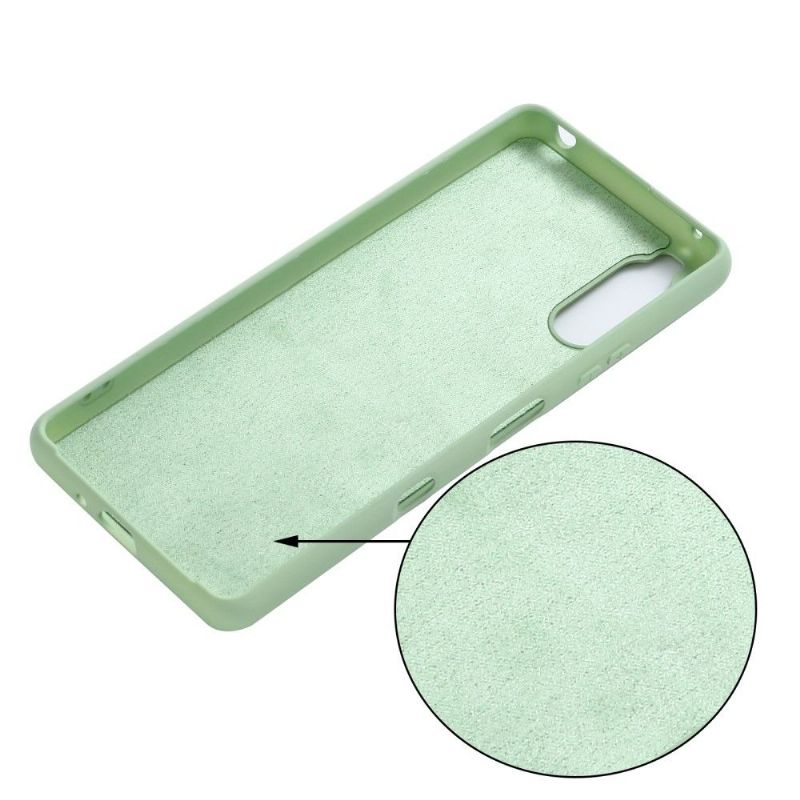 Coque Sony Xperia 10 III Puro silicone liquide