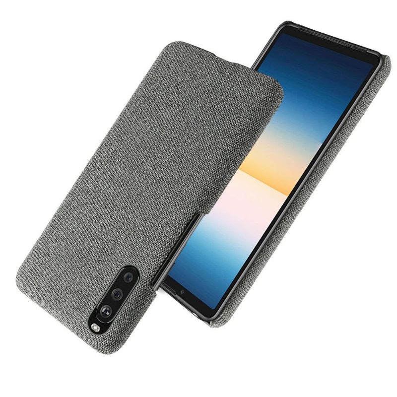 Coque Sony Xperia 10 III revêtement tissu