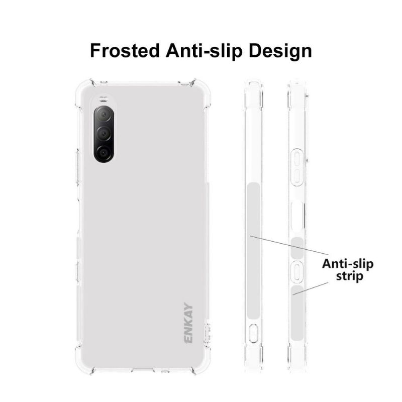 Protection Coque Sony Xperia 10 III ENKAY Transparent