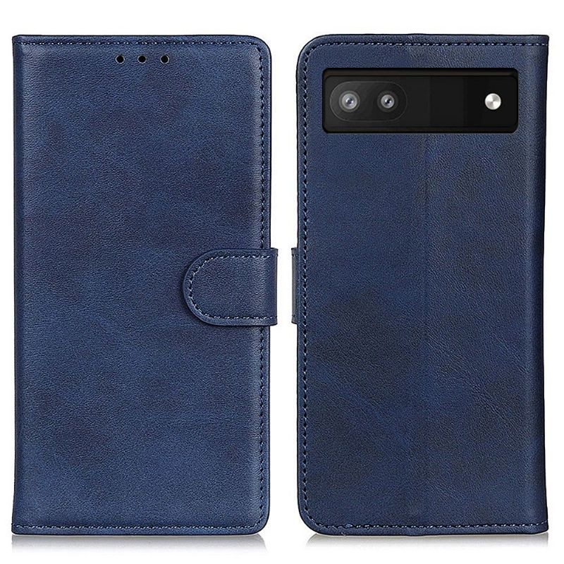 Housse Google Pixel 6a Marius effet cuir mat